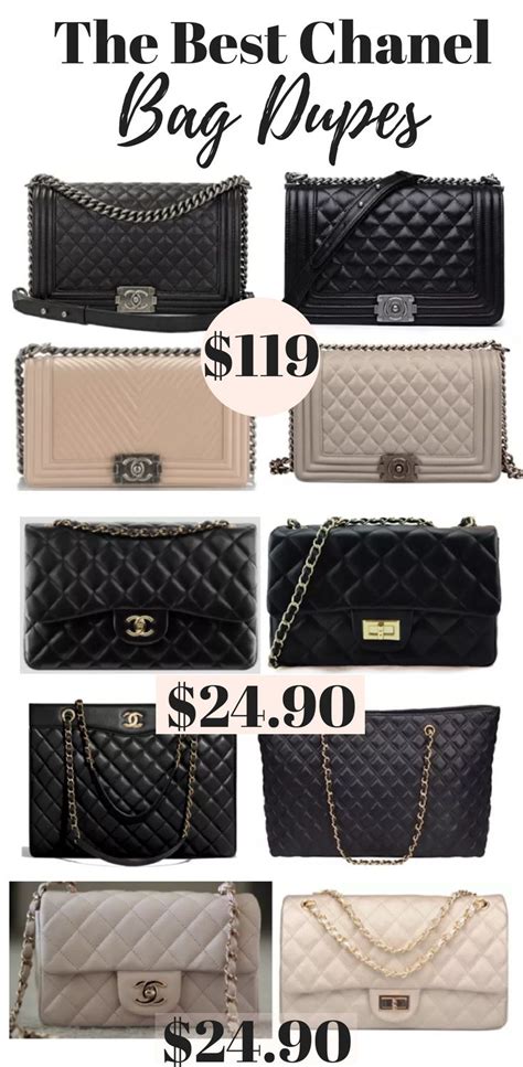 chanel chain belt dupe|best chanel dupe bags.